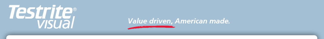 Testrite Visual - the value driven American display source
