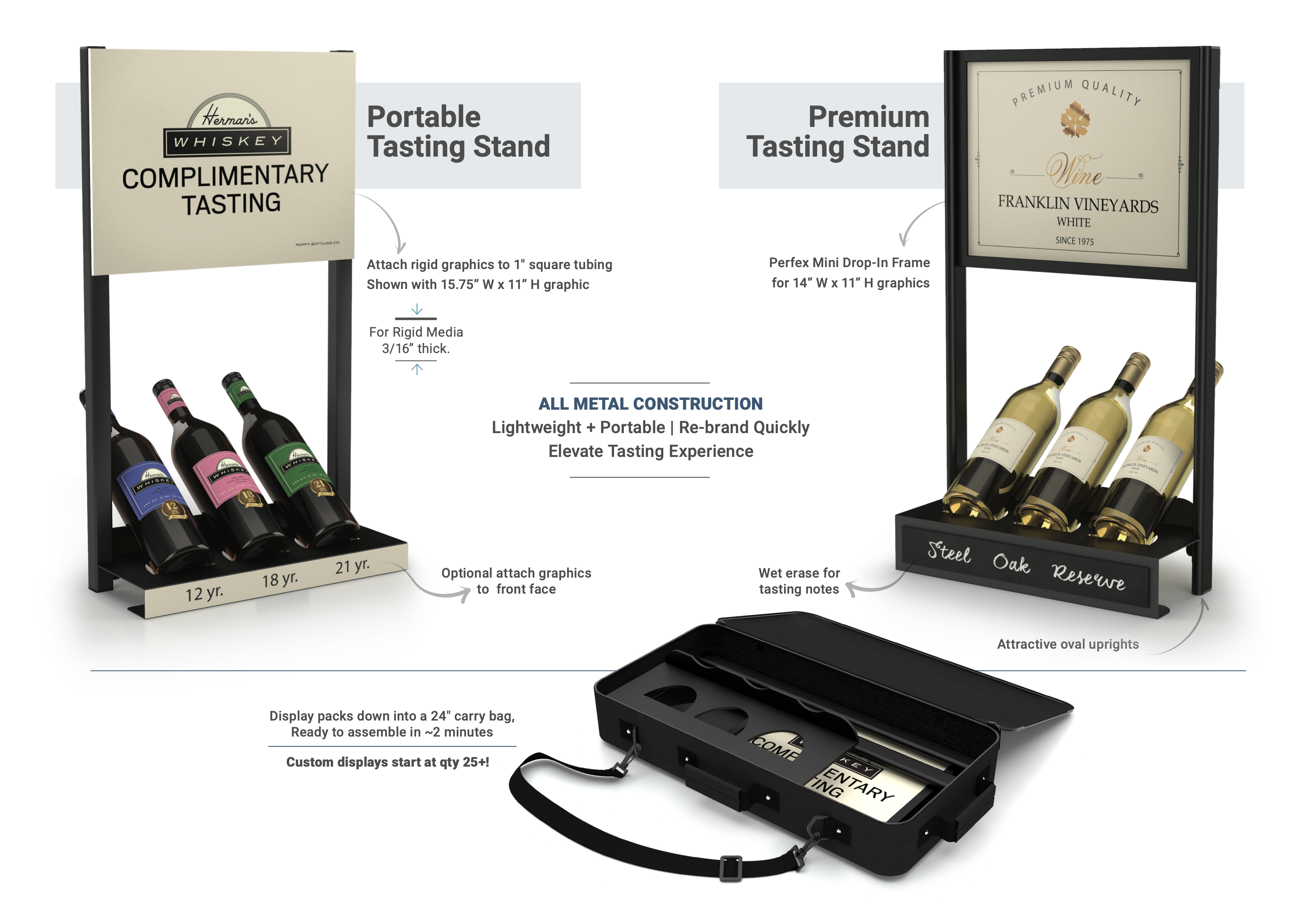 portable tasting station