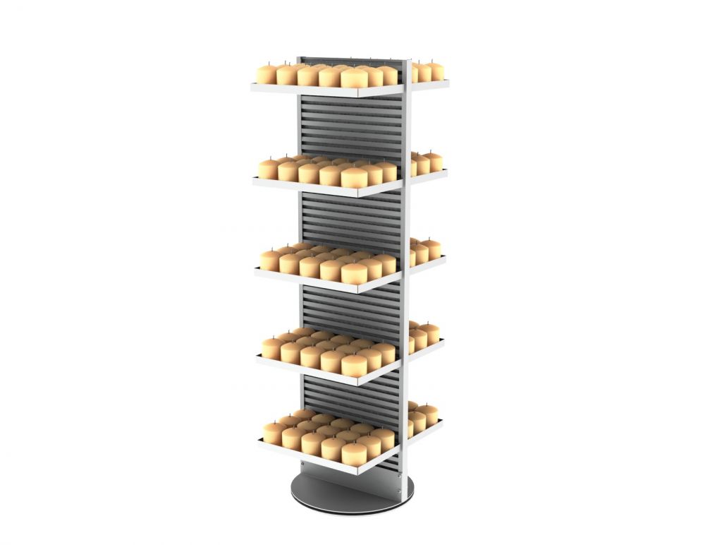 Rotating Slatwall Displays