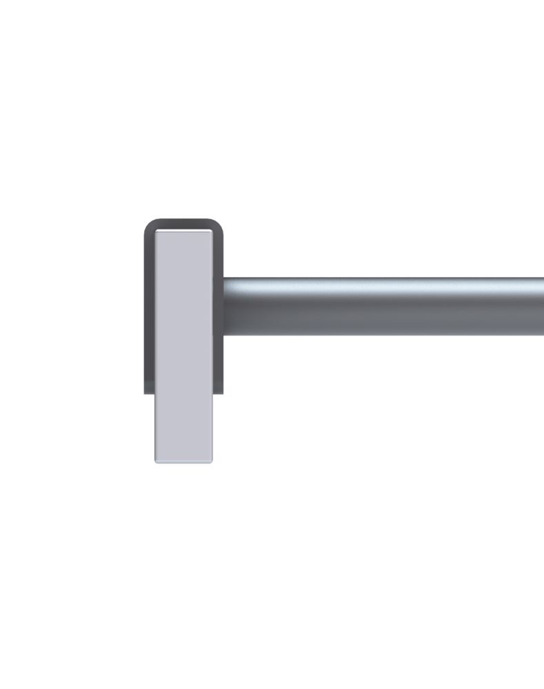 Standoff from 1/2" Merchandising Bar