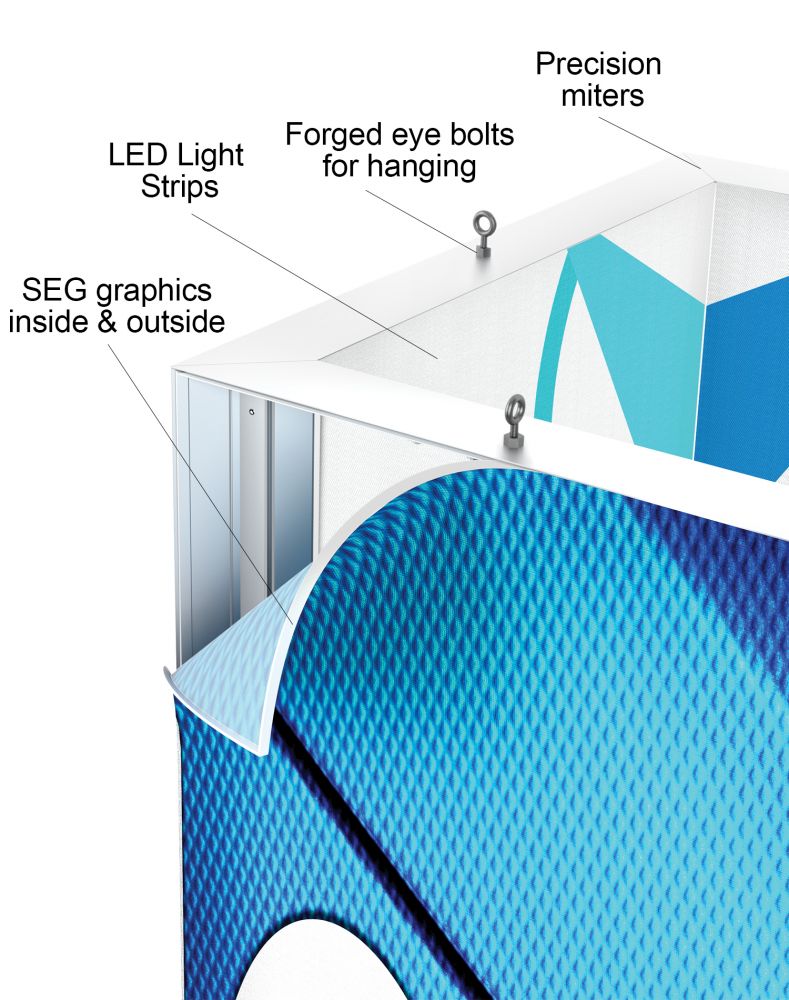 Testrite Visual  Charisma SEG/LED Slim Profile Light Boxes™