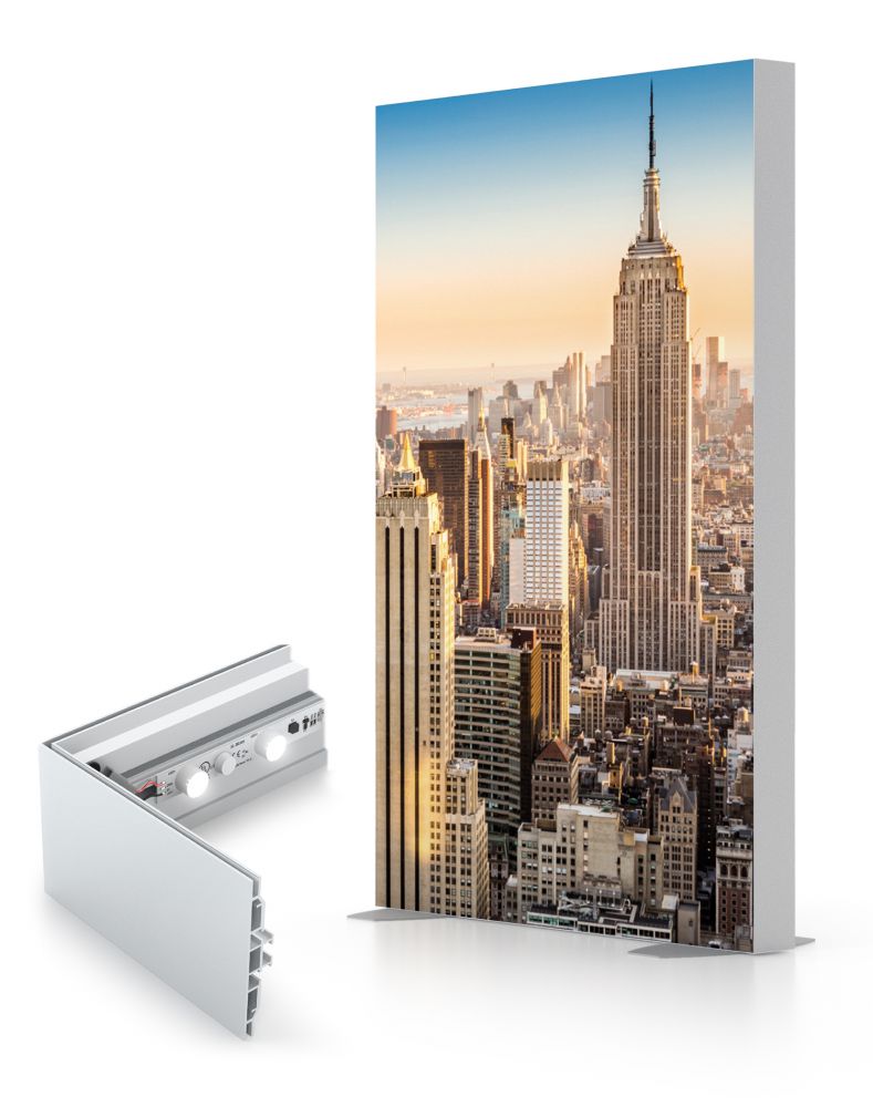 Testrite Visual Charisma Double Sided Light Bo Model Xsd810 Fl S Charisma Led Double Sided