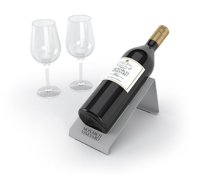 Countertop Wine Bottle Displayer Example
