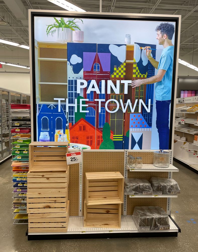 Endcap Fabric Lightbox Example