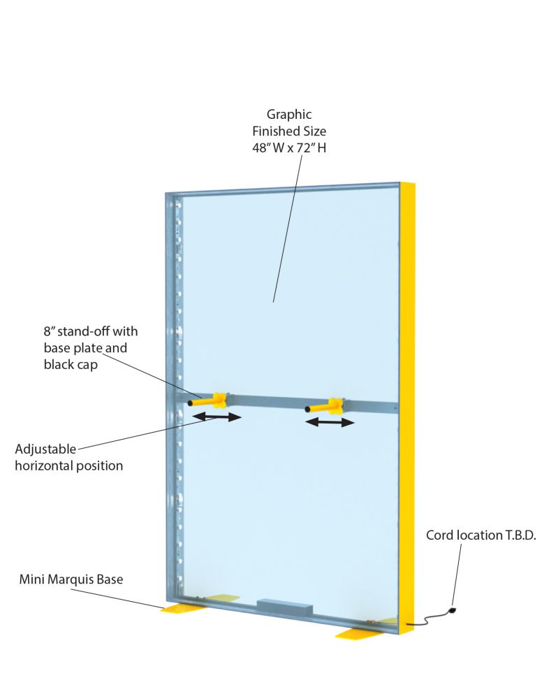 Fabric Lightbox with Hang Hook