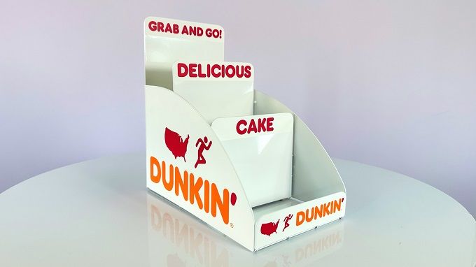 Display Mointed Examples Testrite Visual | Countertop Tiered Impulse Product Display Example
