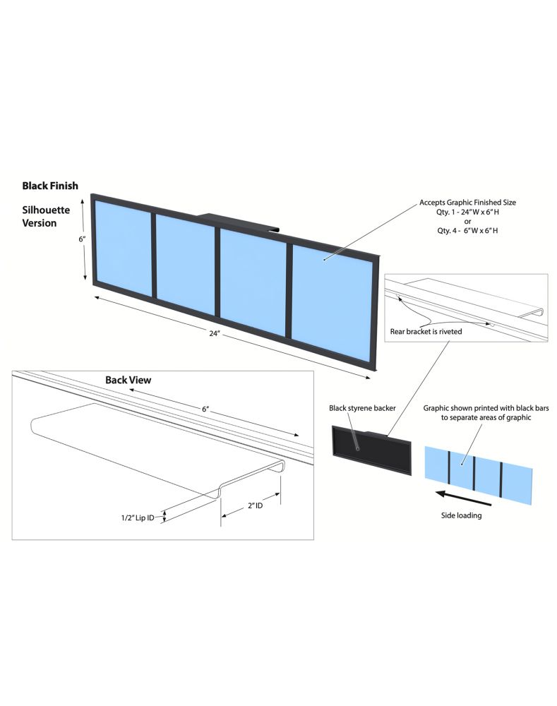 Graphic Frame to Hang On Mattress Headerboard Example