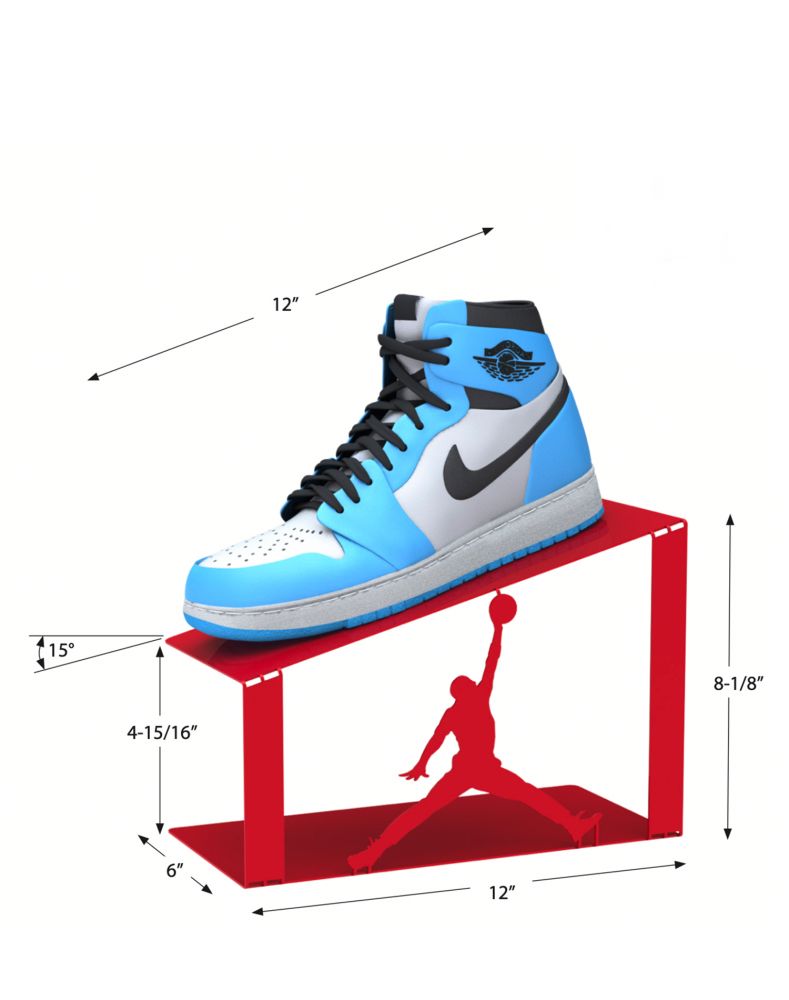 Countertop Shoe Riser Example