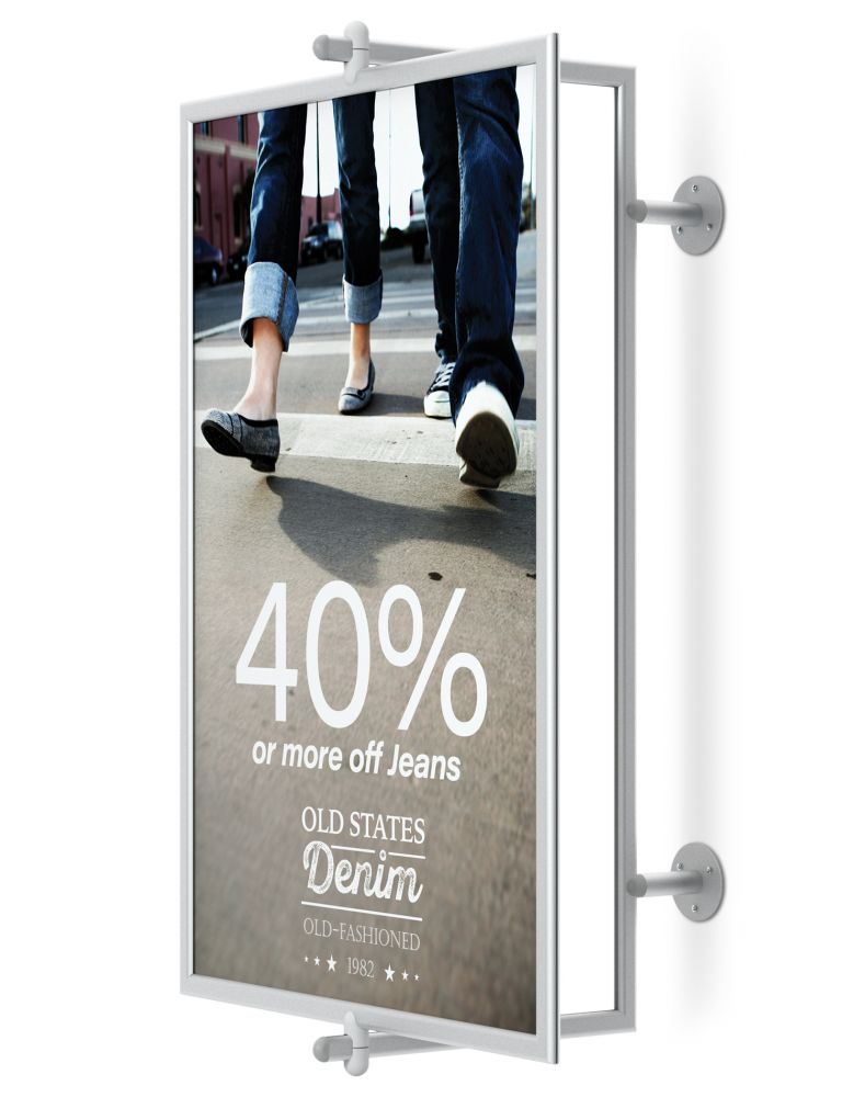 Testrite Visual | Perfex Swivel SignFrames™