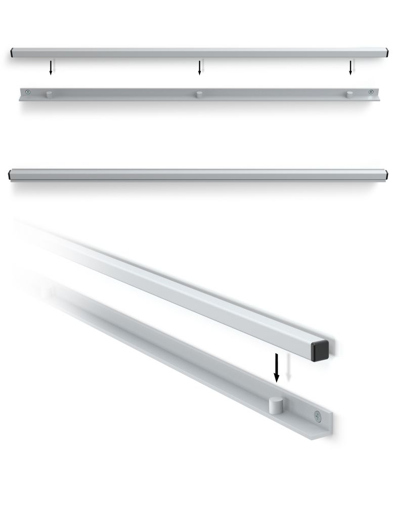 Testrite Visual | Valance Perimeter Rail System™