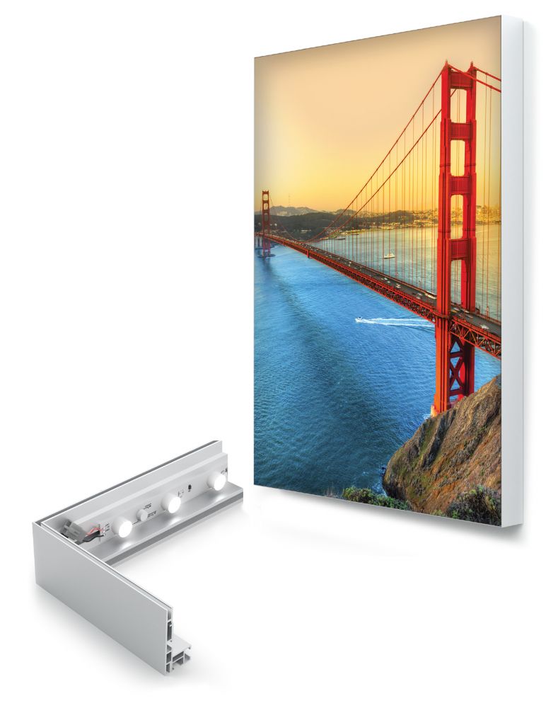 Testrite Visual  Charisma SEG/LED Slim Profile Light Boxes™