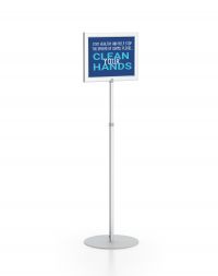 Testrite Visual | Perfex Pedestal SignFrames™
