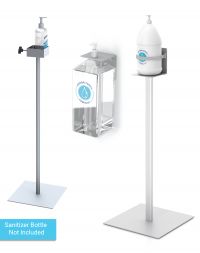 Testrite Visual | Hand Sanitizer Manual Pump Dispenser Stands & Mounts